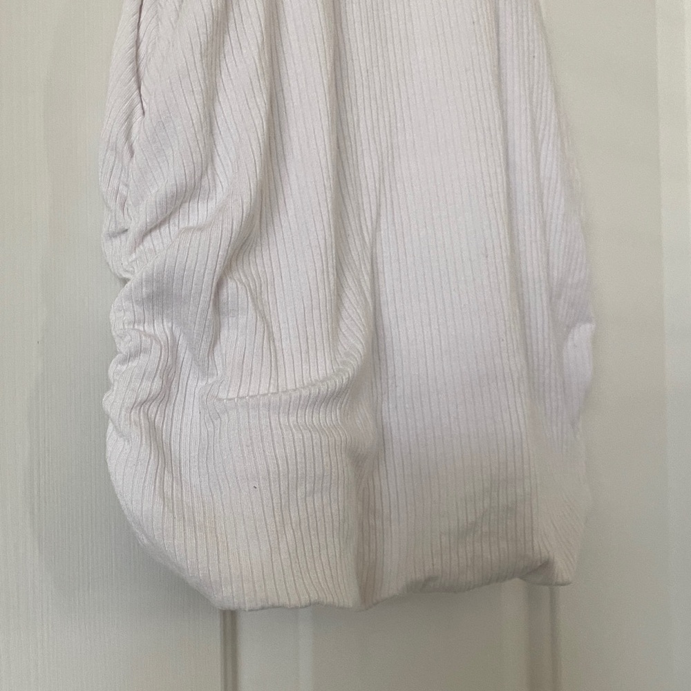AFRM White Ribbed Tank Top - Picture 3 of 3